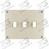 LEGRAND Wall Plate: Toggle, 3 Gang, Ivory, Jumbo Size (MPN WSP33S2IVYPS). Key specifications — Brand: LEGRAND; Material: Stainless Steel; Includes: Allen Head Screws.