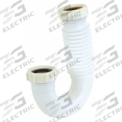APPROVED VENDOR Bend: Plastic, White, 1 1/2 in Nominal Pipe Size, Slip, Slip (MPN 35301). Key specifications — Includes: Reducing Washer; Brand: APPROVED VENDOR; Material: Plastic.