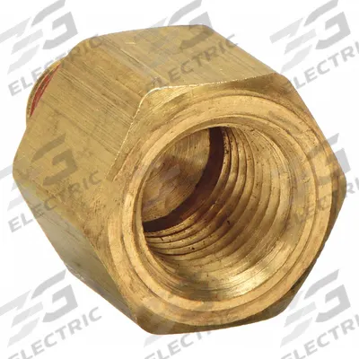 PARKER Metal Pipe Straight: Straight, 3/4 in x 1/2 in - Threaded High-Pressure Pipe Fittings with Sealant