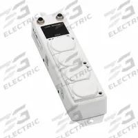 EATON TRIPP LITE Outlet Strip: 4 Outlets, 2 ft Cord Lg, 15 A Current, UL 1363A, White, 5-15P, 5-15R (MPN PS-402-HG-OEMLM). Key specifications — Brand: EATON TRIPP LITE; Mounting Style: Keyhole.