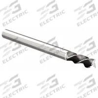 WIDIA HANITA Square End Mill: Carbide, 3 Flute, 8 mm Mill Dia, 18 mm LOC, 76 mm OAL (MPN 3AN9M08004SZT UNCOATED)