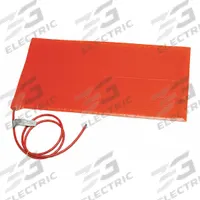 BRISKHEAT Heating Blanket: 232°C Op Temp - Max, 36 in Overall Lg, 24 in Overall Wd, 3/16 in Thick (MPN SRP24361P). Key specifications — attr1031118: Controller Required; attr1027707: BRISKHEAT; attr1027710: Plastic; attr1027717: Chemical Resistant; attr1027718: Fiberglass-Reinforced Silicone Rubber; attr1027719: No; attr1031117: Grounded; attr1027706: Adhesive.