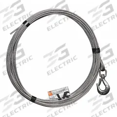 OZ LIFTING PRODUCTS Cable Assembly: Cable, 90 ft Line Lg, 3/16 in Line Dia (MPN OZSS.19-90). Key specifications — Operation Compatibility: Pulling; Brand: OZ LIFTING PRODUCTS; Line Material: Stainless Steel; Line Type: Cable; For Use With: Winches.