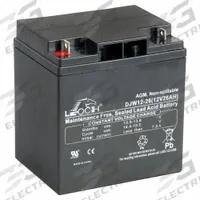 EDWARDS Sealed Lead Acid Battery: 12V DC, 26 Ah Capacity, 6.88 in Ht, 6.5 in Wd, 5 in Dp, ABS (MPN 12V24A). Key specifications — Terminal Connection: Tab with 0.217 in Bolt Hole; Brand: EDWARDS; Housing Material: ABS.