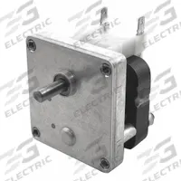DAYTON AC Gearmotor: Parallel, Single Output Shaft, Shaded Pole, Open, 50 RPM, 4.2 in-lb Max Torque (MPN 52JE28). Key specifications — Brand: DAYTON; Full Load Current: 0.5 A.