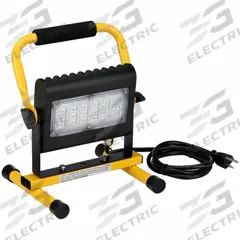 SOUTHWIRE LED Flood Light: 3,000 lm Max Brightness, LED, 1, 1 Brightness Levels, 1 Lamp Heads, IP65 (MPN 411030). Key specifications — attr562627: Black; attr562654: LED; attr562671: 120V AC; attr562613: SOUTHWIRE; attr873195: 1.