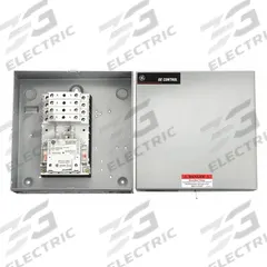 GE Lighting Magnetic Contactor: 8 Poles, 120V AC, 30 A, 2-Wire (MPN CR463L80AJA10A0). Key specifications — Brand: GE.