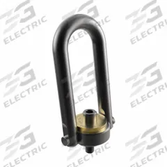 JERGENS Hoist Ring: Pivot/Swivel, Black Oxide-Coated Steel, 3/4"-10, Max. 5,000 lb, Pulling (MPN 23517). Key specifications — Brand: JERGENS; Thread Size: 3/4"-10; Operation: Pulling.
