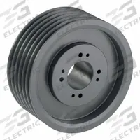 APPROVED VENDOR V-Belt Pulley: 8V2000, 6 Groove, 20 in OD, Bushed Bore, M, For 8V/8VX Belt Section (MPN 68V2000M). Key specifications — Pulley Industry Number: 8V2000; Pitch Diameter: 20 in (8V); For Belt Section (broad, with similar types): 8V or 8VX.