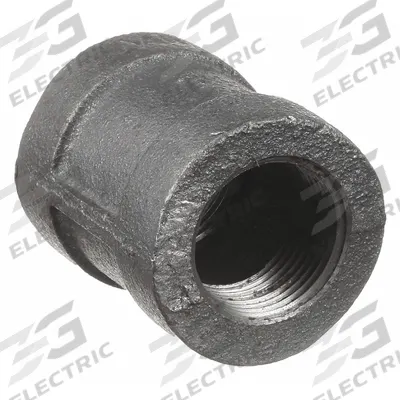ANVIL Metal Pipe Straight: 3/8 in x 3/8 in, Female NPT Threaded x Female NPT Threaded - Threaded High-Pressure Pipe Fittings