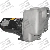 Centrifugal Pump: Self-Priming, 208-230/460V AC, 82 ft Max Head, 1 1/2 in Compat Intake and Disch (MPN 5GUP1). Key specifications — Brand: DAYTON; Motor Enclosure Type: ODP.