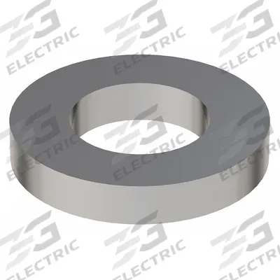 APPROVED VENDOR Spacer: 3/8 in Screw Size, 1/8 in Overall Lg, Round, Steel, Chrome-Plated - Steel Spacers