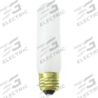 GE LAMPS Incandescent Bulb: Medium Screw (E26), Incandescent, (T) Tubular, T10, 25 W Watt, 2500K (MPN 25T10-120V). Key specifications — attr233510: T10; attr233525: 120V AC; attr233549: Clear; attr518949: 2500K; attr239859: GE LAMPS.