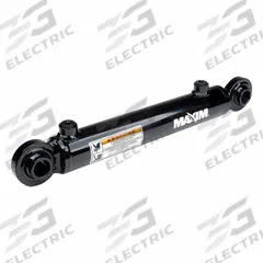 MAXIM Welded Hydraulic Cylinder: 2.5 in Bore Dia., 10 in Stroke Lg, 17 1/2 in Retracted Lg (MPN 400521). Key specifications — attr95618: Double Acting; attr98893: MAXIM.