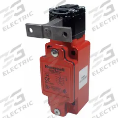 HONEYWELL Safety Interlock Switch: GK Series, 2NO/2NC, 90° Right Angle (MPN GKBA14L7). Key specifications — Brand: HONEYWELL; Manufacturer Part Number: GKBA14L7; Actuating Key Type: 90°; Key Hole Location: Front; Series: GK; Terminal Connection Type: 10 Pin.