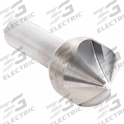KEO Countersink: 60°, 1 Flute, 3/4 in Body Dia, 3/4 in Shank - Fast-Cutting Single-Flute Countersinks