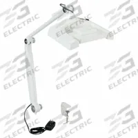 APPROVED VENDOR Rectangular Magnifier Light: LED, 1.75x, 3 Diopter, 900 lm Max Brightness, 120V AC (MPN 6MNT6). Key specifications — Brand: APPROVED VENDOR; Magnification: 1.75x; ESD Safe: No; Lighting Technology: LED; Operating Voltage: 120V AC; Includes Ultraviolet Light: No.