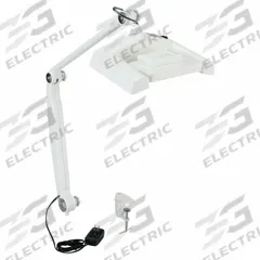 APPROVED VENDOR Rectangular Magnifier Light: LED, 1.75x, 3 Diopter, 900 lm Max Brightness, 120V AC (MPN 6MNT6). Key specifications — Brand: APPROVED VENDOR; Magnification: 1.75x; ESD Safe: No; Lighting Technology: LED; Operating Voltage: 120V AC; Includes Ultraviolet Light: No.