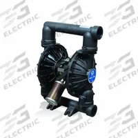 GRACO Diaphragm Pump: Aluminum Body, 2 in, NPT Connection, 150 gpm, Buna-N Diaphragm, Buna-N Valve (MPN DF3777). Key specifications — Brand: GRACO; Seat Material: Buna-N; Check Valve Material: Buna-N.