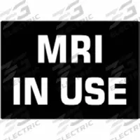 DUAL-LITE Sign Panel: MRI IN USE (MPN OBN-KIT DIFF SW28)