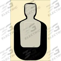 ACTION TARGET Shooting Range Targets: Paper, Silhouette Target, 3 3/4 ft Ht, 24 in Wd, Green, 100 PK (MPN TQ-19-100). Key specifications — Color: Green; Target Style: Silhouette; Target Grouping: Scoring and Qualification; Material: Paper; Brand: ACTION TARGET.