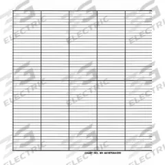 HONEYWELL Roll Paper Strip Chart: Roll Paper Strip Chart, 4 3/4 in Strip Chart Wd, Khaki, No Units (MPN BN 46187044-050). Key specifications — Brand: HONEYWELL; Grid Color - NEW: Khaki; Compatible with Manufacturer Model Number: Miniprint RL.