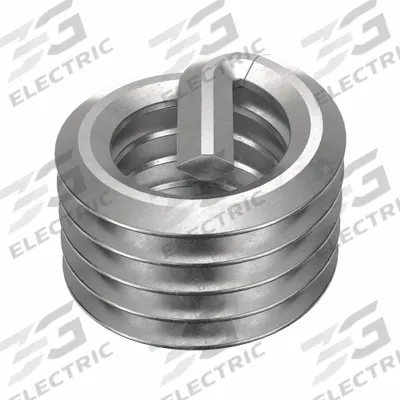 APPROVED VENDOR Helical Insert: Tanged Tang Style, Free-Running, M6-1.00 Thread Size, Plain - Free-Running Tanged Helical Inserts