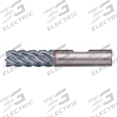 CLEVELAND Square End Mill: Carbide, 5 Flute, 3/4" Mill Dia, 3-1/4" LOC, 6" OAL (MPN C60449) - General Purpose Carbide Square End Mills
