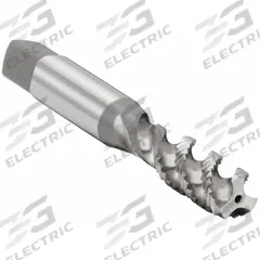 OSG Spiral Flute Tap: 3/8"-24 UNF, 2B, 3 Flute, Bottoming Chamfer, High Speed Steel (MPN 2986100)