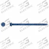 TAPCON Concrete Anchor Screw: 3 3/4 in Overall Lg, 1/4 in Dia, Steel, External Hex, Hex, 100 PK (MPN 3163407). Key specifications — Material Grade/Class: Low; Removable: Removable; System of Measurement: Inch; Tip Type: Self-Threading; Brand: TAPCON; Screw Anchor Type: Concrete Screw Anchor.