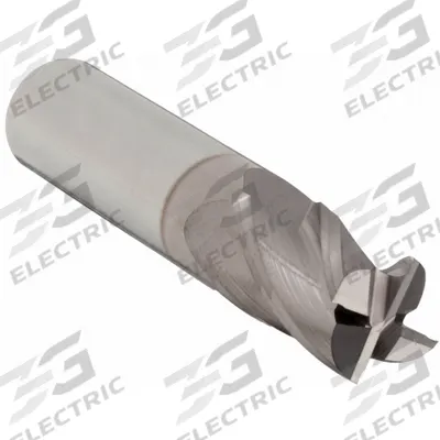 APPROVED VENDOR Square End Mill: Carbide, TiCN Coated, 4 Flute, 15/64" Mill Dia, 7/16" LOC - General Purpose Carbide Square End Mills