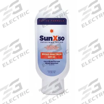 SUNX Sunscreen: 50 SPF, Lotion