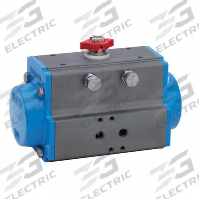 BONOMI Pneumatic Valve Actuator: 71 in-lb Force at 80 psi, Aluminum, 0.03 sec ClosingTime - Double-Acting Valve Actuators
