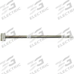 HAKKO Soldering Tip: T15 Series, Spatula, 15.7 mm W, 7.2 mm Lg (MPN T15-1402). Key specifications — Brand: HAKKO; Compatible Handpiece Manufacturer Model Number: FM-2027; Manufacturer Part Number: T15-1402.