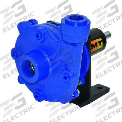 AMT PUMPS Pedestal Pump: Sized for 29/50 hp, 57 ft Max Ft of Head - 2 to 5 HP Pedestal Pumps