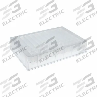 MTC BIO Well Plate: Non-Sterile, 96 Wells, 1 mL, 8.2 mm Dia, RNase/DNase Free, Square - Multiple Well Plates