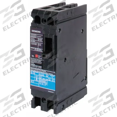 Siemens Molded Case Circuit Breaker: 90 A Amps, 10kA at 240V AC, Fixed, Load Side Lug - ED-Frame Siemens Molded Case Circuit Breakers