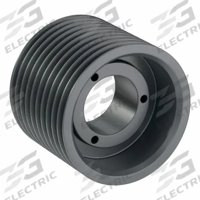APPROVED VENDOR V-Belt Pulley: 3V560, 10 Groove, 5.6 in OD, Bushed Bore - Bushed-Bore Cast-Iron Wedge V-Belt Pulleys