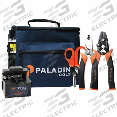 PALADIN Fiber Optic Tool Kit: 6 Pieces, Stripping Fiber Optic, Fiber Optic Cables - Fiber Optic Tool Kits
