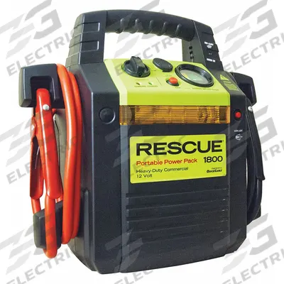 QUICKCABLE Portable Power Pack: Boosting, For 12 V DC Battery Volt, 2 A @12V - Handheld Power & Jump Starters