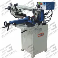 BAILEIGH INDUSTRIAL Band Saw: 8 1/4 in x 6 11/16 in, 66 to 280 SFPM, 0° Left to 60° Right, 1 Phase (MPN BS-210M). Key specifications — attr313020: 1; attr313018: 0° Left to 60° Right; attr313016: 8-1/4 in x 6-11/16 in; attr313017: 66 to 280 SFPM; attr325084: BAILEIGH INDUSTRIAL.