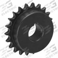 TSUBAKI Single Strand Sprocket: 40, For 1/2 in Chain Pitch, 1 1/8 in Bore Dia, 22 Teeth, Steel (MPN 40B22F-1B). Key specifications — Brand: TSUBAKI.