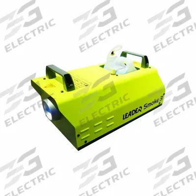 LEADER Smoke 3 Generator,1050 Watt,115VAC: 13 1/5 in x 19 1/10 in x 9 - Smoke Generating Machines