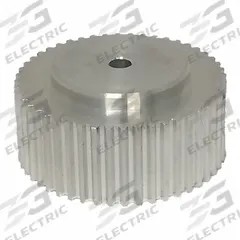 DAYTON Timing Pulley: Trapezoidal, Plain, For T5 Timing Belt Section, For 25 mm Belt Wd, 48 Teeth (MPN 36T5/48-0). Key specifications — Brand: DAYTON; Tooth Profile: Trapezoidal; Finish: Plain.