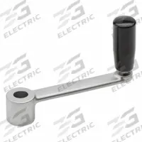 JW WINCO Crank Handle: SS w/ Revolving Plastic Grip, 5/8 in Bore Dia, 4.92 in Handle Lg (MPN 269-125-B5/8). Key specifications — Brand: JW WINCO.