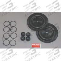 DAYTON Fluid End Repair Kit: Fluid End Repair Kit, 6PY60, Santoprene, Santoprene. Key specifications — Manufacturer Part Number: 6PY60.