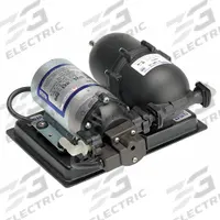 SHURFLO Booster Pump System: 115V AC, 1/3 hp Horsepower, 3/8 in Barbed, 3/8 in Barbed (MPN 804-002). Key specifications — attr1217262: SHURFLO.