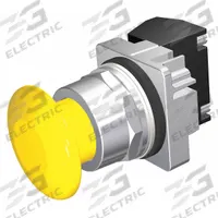 SIEMENS Mushroom Head Push Button: Non-Illuminated, Mushroom Head Profile, Non-Metallic, 30 mm (MPN 52PM9W4A). Key specifications — Brand: SIEMENS; Action: Momentary; Series: Class 52; Terminal Connection: Pressure Plate; Push Button Material Type: Non-Metallic.