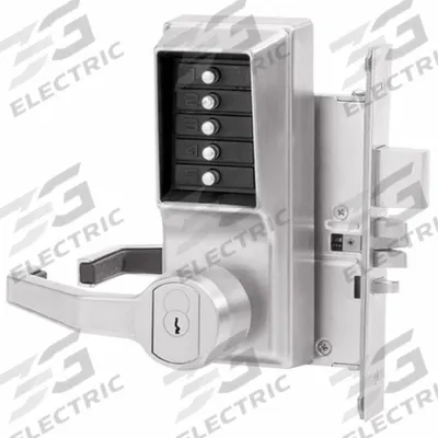 KABA SIMPLEX Mechanical Push Button Lockset: ADA Compliant - Mechanical Keyless Access Locksets