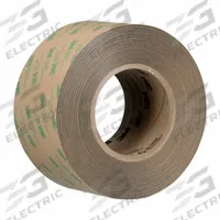 3M Transfer Tape: 3 in Wd, 60 yd Lg, 5.2 mil Thick, Polycoated Kraft Paper, Acrylic, Transparent (MPN 19339). Key specifications — Series: 468MP; Bond Type: Repositionable; Liner Material: Polycoated Kraft Paper.